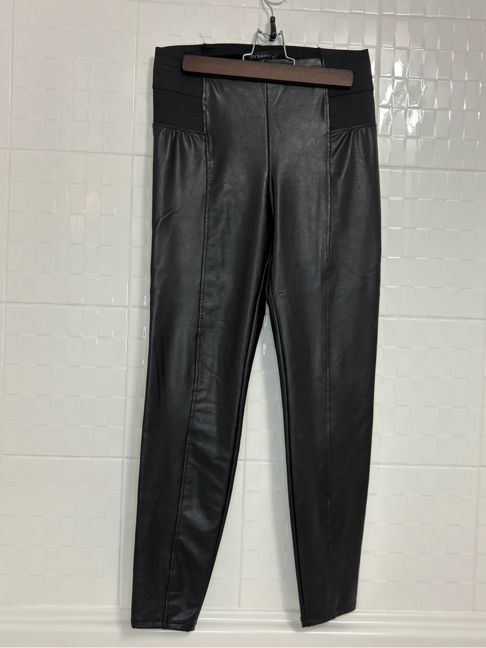 Dynamite Black Faux Leather Leggings